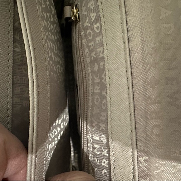 -SOLD-Kate Spade Emmie Flap Pebbled Leather Crossbody Bag Rose Smoke K8215 - Picture 8 of 15